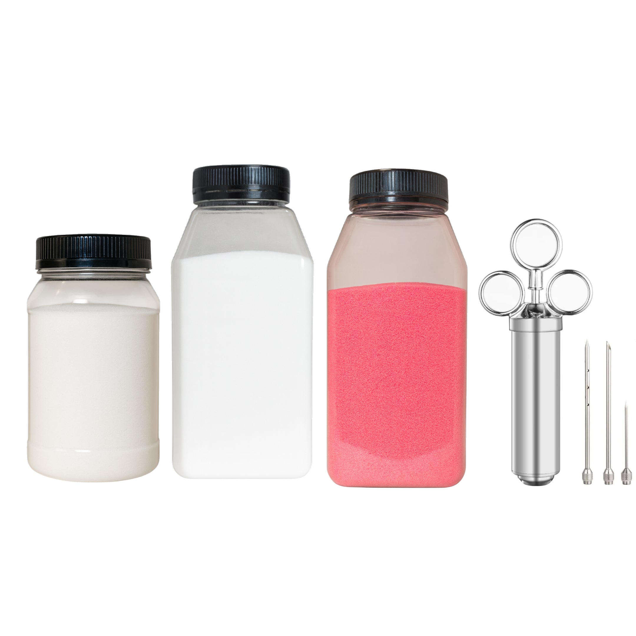 Kit Jamones – Sal de Cura #1 + Fosfatos (STPP) + Eritorbato + Inyectadora