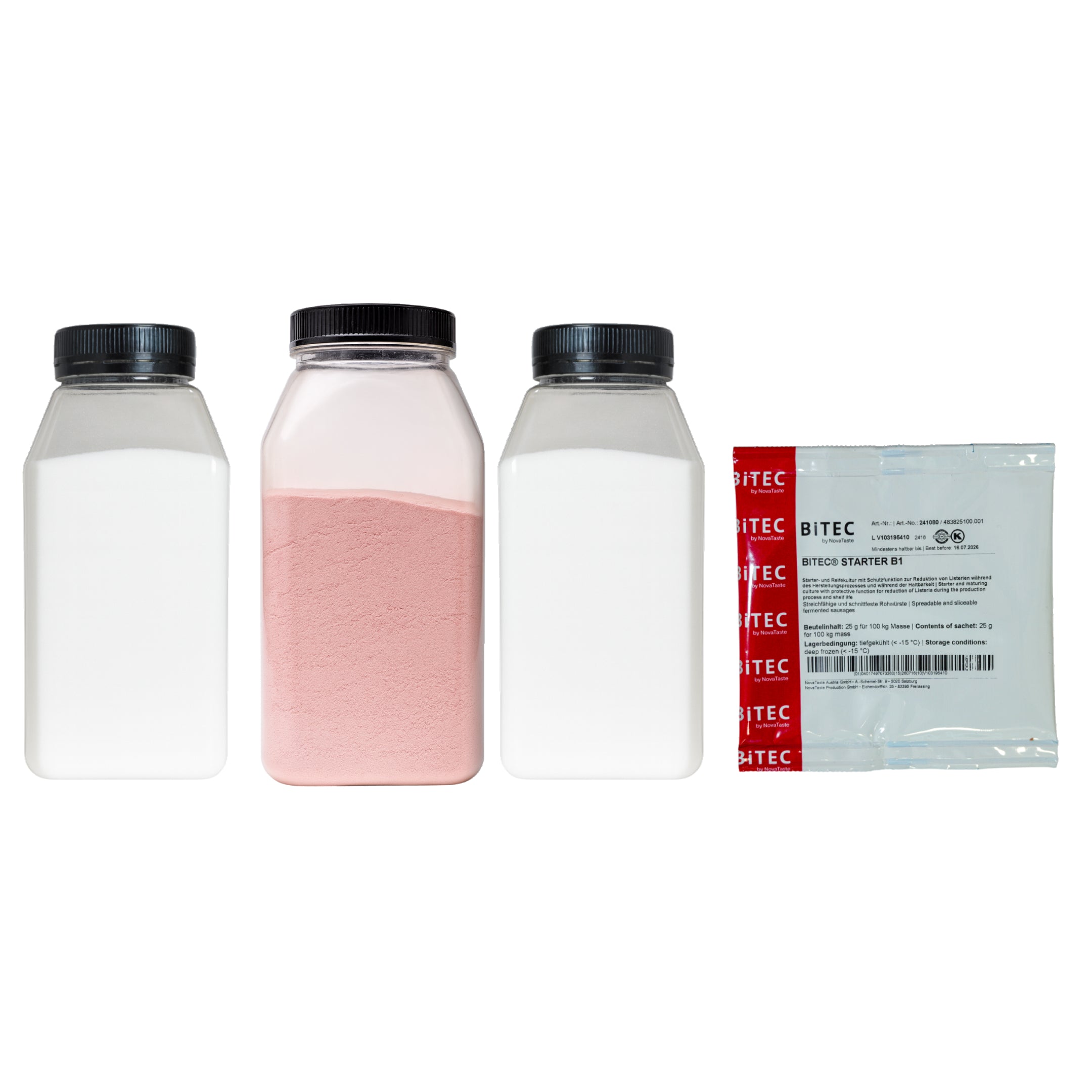 Kit Salame – Cura #2 + Dextrosa + Cultivo Iniciador + Sal Kosher