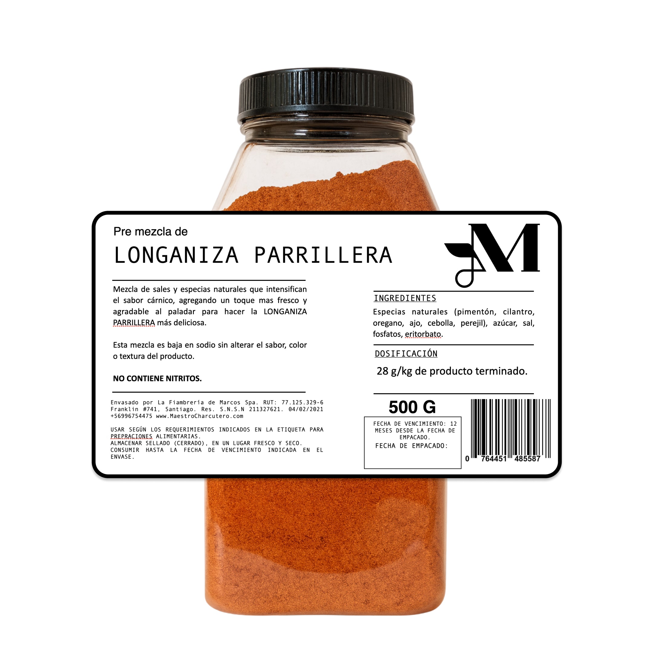 Mezcla de Longaniza Parrillera o Chillán 500g – Receta de Marcos Somana